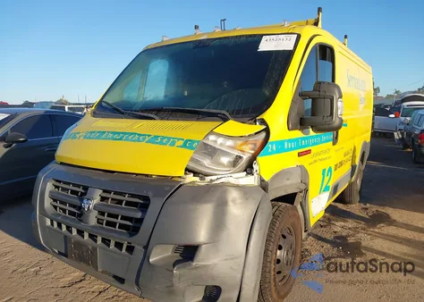 2016 Ram Promaster 1500 Low Roof from USA, damaged, VIN 3C6TRVAG3GE129953